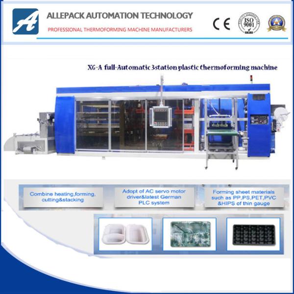 Cheap Automatic Plastic Cup Lid Thermoforming Machine CE Standard Multisation for sale