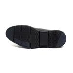 Black Anti Odor Mens Breathable Genuine Leather Shoes