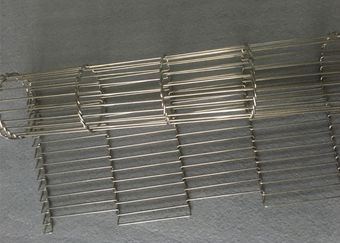 Straight Drive Flat Flex Conveyor Belt Pastry Food Baking Conveyor Line Use