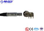00S Male Straight Coaxial Cable Connectors For Printed Circuit