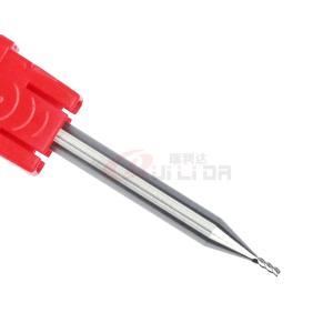 Quality 40 Degree Helix Solid Carbide Square End Mill Bits For Aluminum 1mm For Finishing wholesale