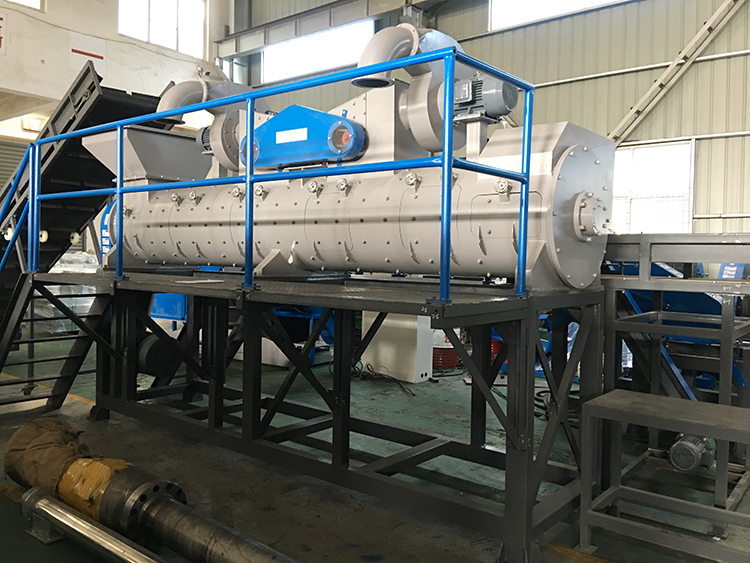 4kw PET Bottle Label Remover Machine 300-5000kg/H Label Stripping Machine