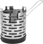 Stainless Steel Camping Heating Stove Cover, Camping Mini Heater Warming Stove