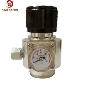 Quality Aluminium Commercial CO2 Mini Gas Regulator With 1.8K Burst Safety Valve wholesale