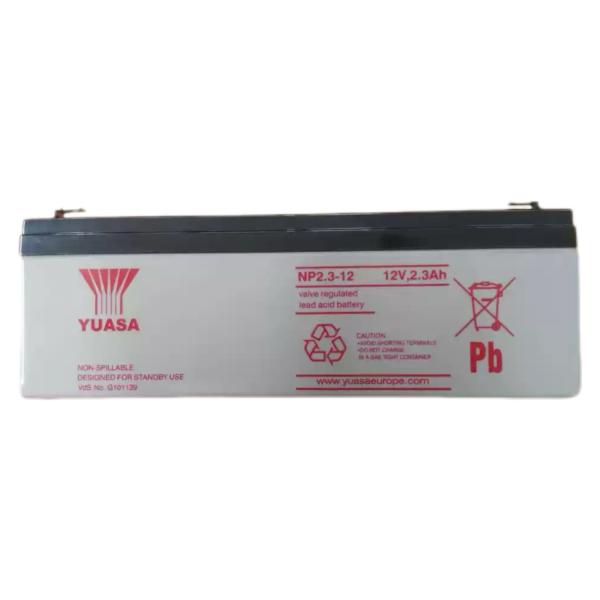 YUASA NP2.3-12 UPS Battery 12V 2.3Ah DC Valve-Regulated Lead-Acid Batteries