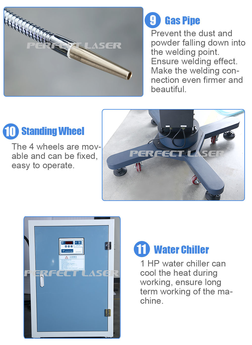 500w desktop metal stainless steel aluminium laser welding machine for mould repair