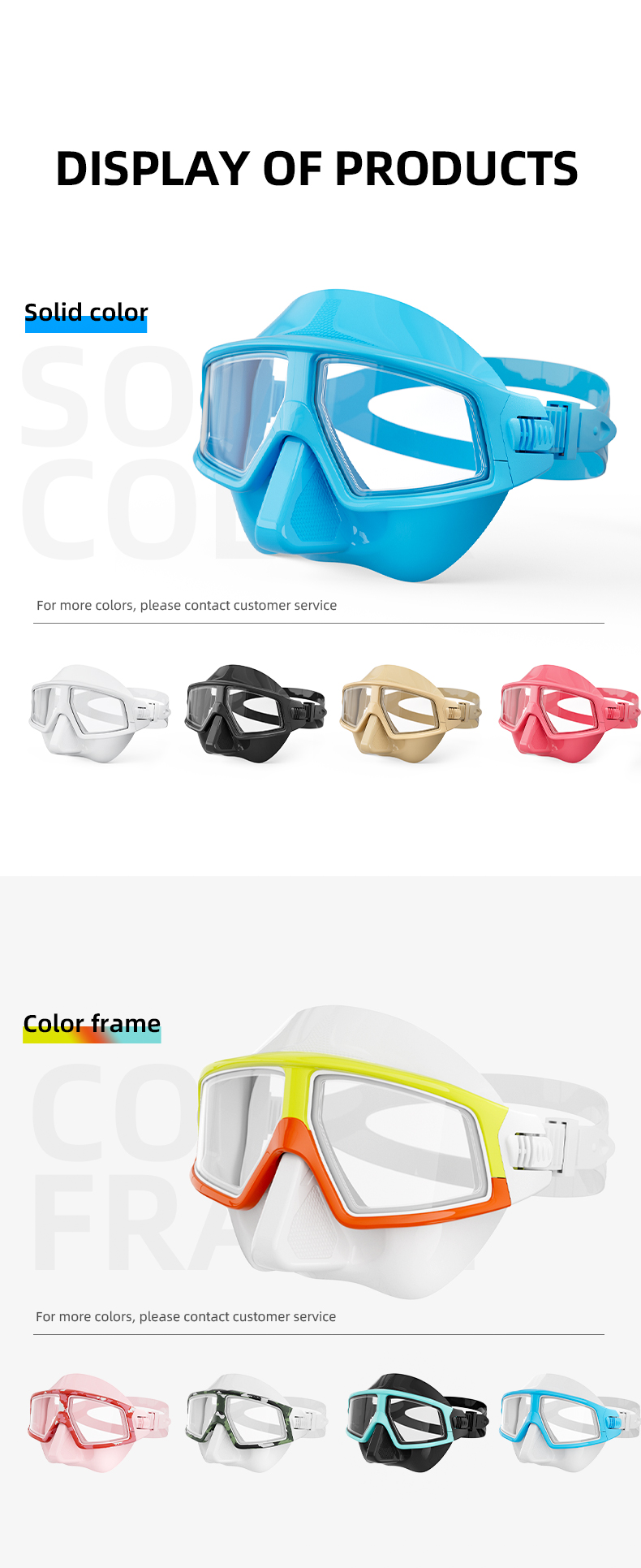 Resin Lens Silicone Scuba Diving Defogging Snorkel Mask Lightweight For Adults