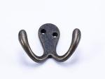 Vintage Metal Coat Hooks Wall Mounted Devilfish Towel Bar Holder Anti Brass