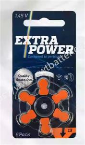 Quality Original New EXTRAPOWER A13 1.45V 310mAh Hearing Zinc Air Battery Harmless Battery wholesale