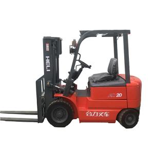 Quality Used Heli 2 Ton Electric Hydraulic Forklift CPD20 With Lithium Battery wholesale