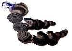 Thick Virgin Brazilian Hair Extensions Double Drawn Brazilian Human