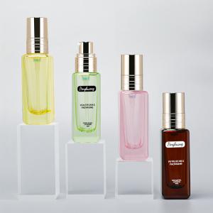 Quality 30ml Foundation Glass Bottle Colorful Golden Pump Painting Color Logo Design wholesale