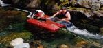 1T/H 25Kw Steel Gold Dredger 3.5m Length Rotary Movable Mini Gold Minging Boat