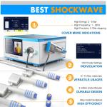 Patellar Tendonitis Treatment Shockwave Therapy Equipment With 8 Preset