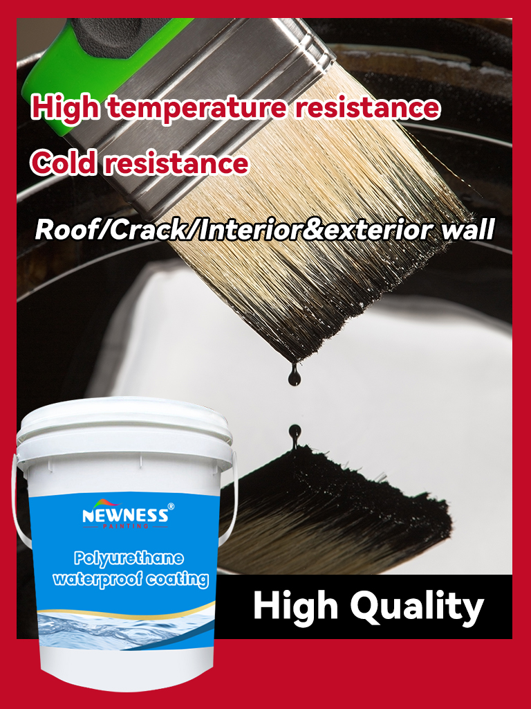 Viscous Building Waterproofing White Liquid Coating with State-of-the-Art Design