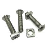 Custom M8 Button Screw for Photovoltaic Support Stainless Steel Grade 4.8/8.8/10