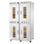 80 Trays 4 Independent Cabinets SS Fruits Food Dryer Machine 7400W