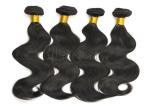 Black 5A Remy Virgin Brazilian Human Hair Extensions Body Wave
