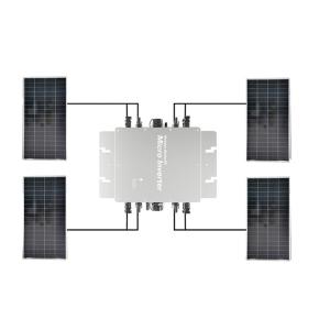 Quality Photovoltaic Supporting Solar Micro Inverter 2800w Aluminum Alloy Grid Connected wholesale