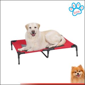 Quality elevated pet bed Steel-Framed Bed Cot with Knitted Fabric China Factory wholesale