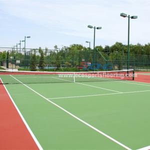 Quality Synthetic Silicon Pu Sports Flooring 4mm Badminton Surfaces wholesale