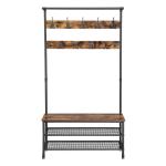 Hallway Coat Storage Rack for Sale, Vintage Storage Coat Rack, Entrance Coat