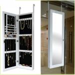 12KG European Style E1 MDF Wall Mounted Mirror Jewelry Armoire