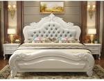 Modern Upholstered Platform Bed , Contemporary Wooden Home Furniture Beds