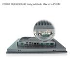 DC9V-36V 2 LAN Industrial Touch Panel PC IP65 Waterproof