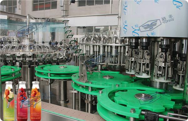 Aseptic Bottled Hot Filling Machine Stainless Steel Rotary Filling Machine