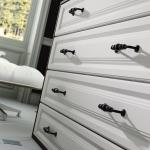 PVC Molded ODM Wardrobe Door Panels Wardrobe End Panels