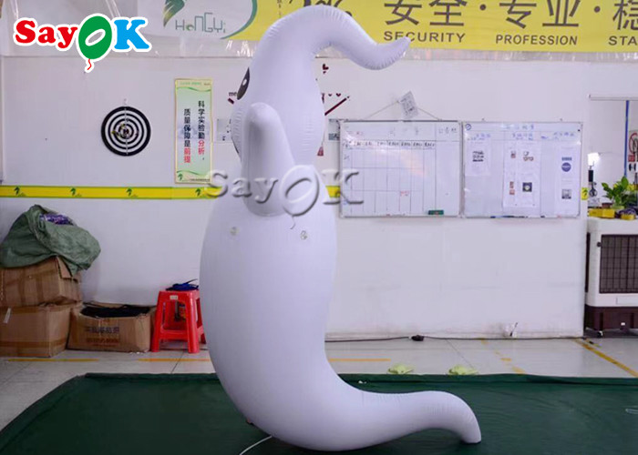 1.5m 5ft Outdoor Decorative Inflatable LED Ghost Model For Parade Adornments