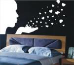 Heart PVC Self-adhesive Decoration Wall Sticker F260