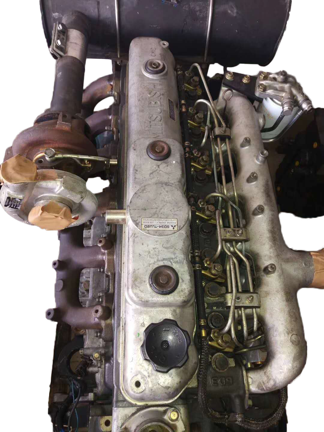 Excavator 6D34 MITSUBISHI Engine Assembly
