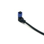 Nylon M12 Male Female Connector L90 Multi Pin Electric Customized Length