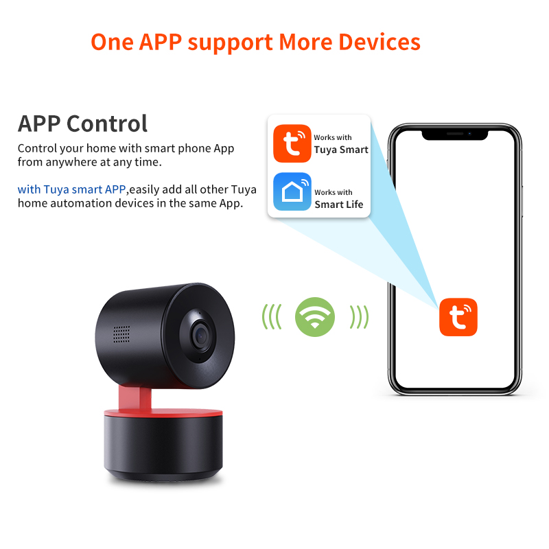 2MP Tuya Smart Camera 10m Infrared