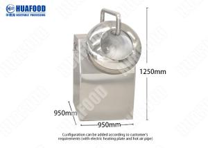 Quality Coating Chocolate 1000kg/H Snack Food Processing Machinery wholesale
