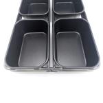 RK Bakeware China Foodservice NSF 600g Nonstick 4 Straps Farmhouse White
