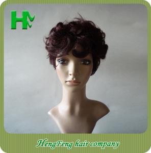 Quality 7A Black Deep Wave Natural Human Hair Wigs No Shedding No Tangle For Black Women wholesale