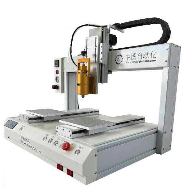 Cheap Desktop Installation CNC PCB Hot Melt Glue Automatic Dispensing Machine for 80*78*85cm for sale