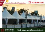 Outdoor Luxury Pagoda Party Tent Glass Wall Waterproof With Insulation Linings