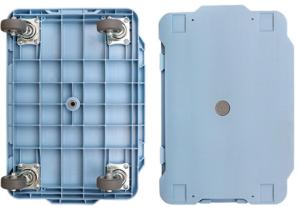 Quality stacking and interlocking moving dolly 300lbs wholesale