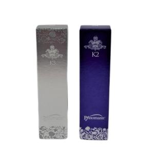 Quality Folded Makeup Packaging Boxes with Holographic Mylar Metal Paper Material wholesale