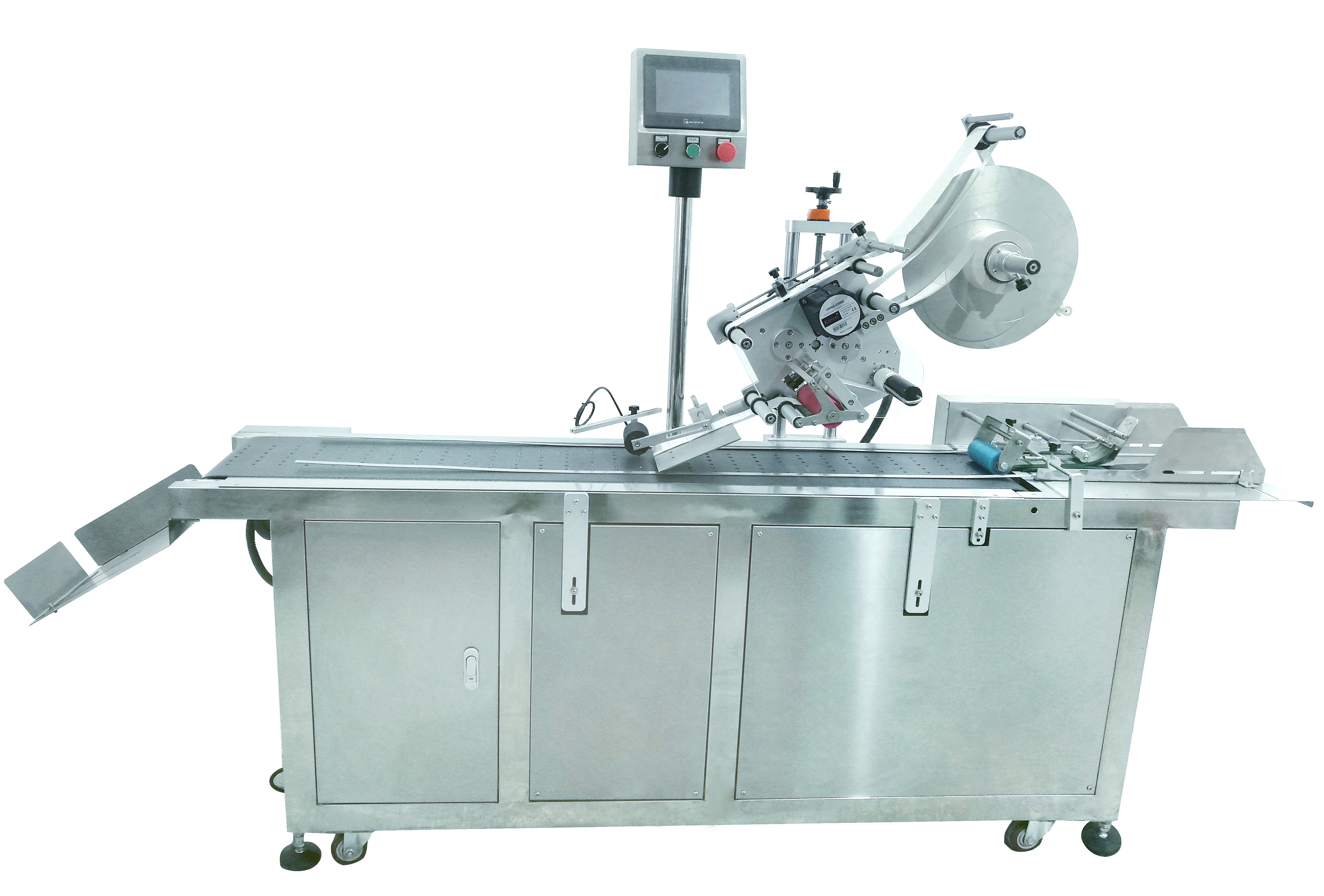 380v YM510 Sauce / Medicine Bottle Labeling Machine Full Automatic