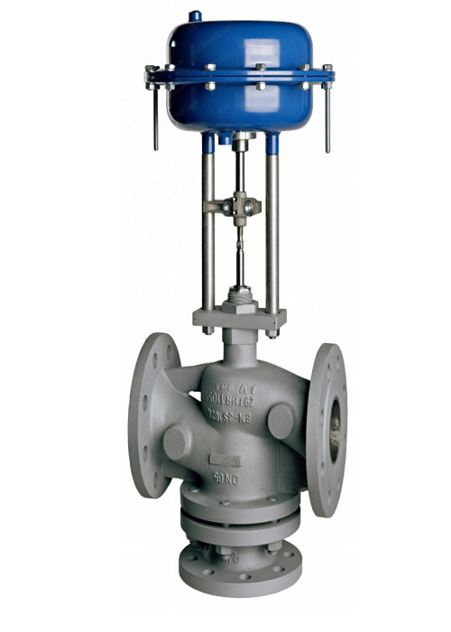 ANSI 150 Carbon Steel Pneumatic Actuated Butterfly Valve , Double Offset Butterfly Valve