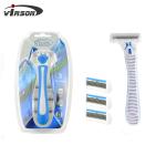 Manufacture Cheap Wholesale Oem Shaving Razor Men 3-6 Blades Disposable Razor