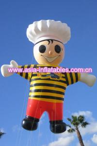 Quality giant advertising inflatable helium cartoon balloon,sky balloon wholesale