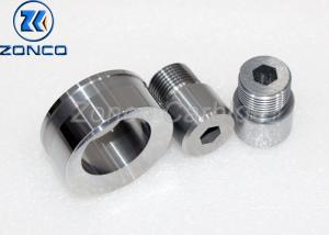 Quality 100% Tungsten Carbide Drill Bit Nozzle Cemented Carbide Wear Parts High Precision wholesale
