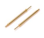 Connector Machined Pins 2.0x18.5mm Gold Plated Terminal Pin Brass Contact Point