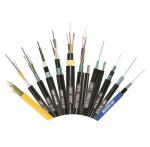 Single Sheath Aerial Dielectric Adss Fiber Optic Cable Outdoor Single Mode